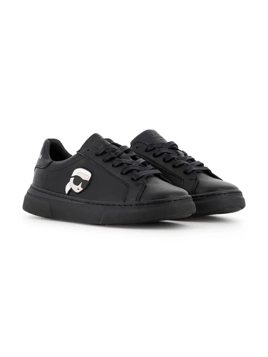 Obrázek produktu Karl Lagerfeld sneakers boty dětské kožené černá