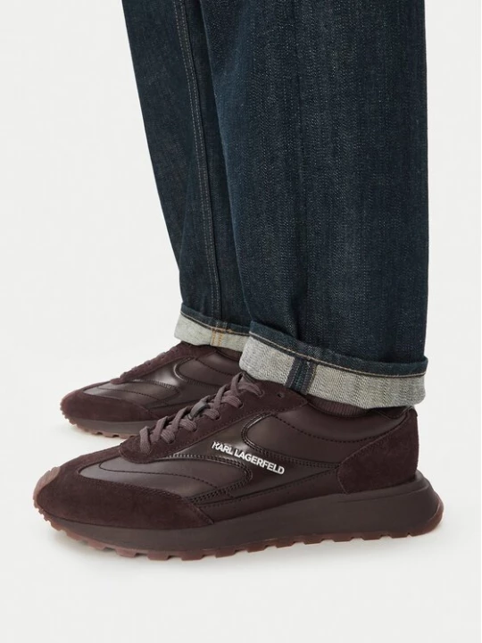 Obrázek produktu KARL LAGERFELD Sneakersy Kairo KL51117 Tmavě hnědá