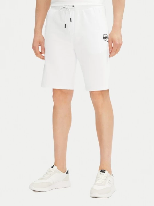 Obrázek produktu KARL LAGERFELD Sportovní kraťasy 705014 552900 Bílá Regular Fit