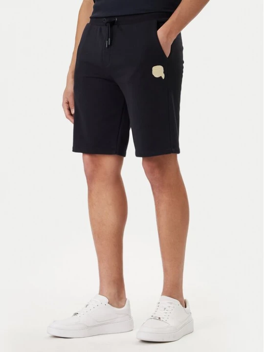 Obrázek produktu KARL LAGERFELD Sportovní kraťasy 705118 562900 Tmavomodrá Loose Fit