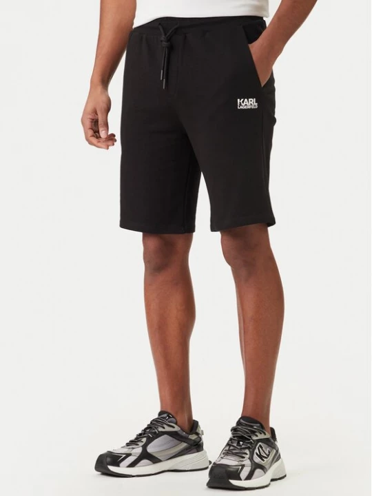 Obrázek produktu KARL LAGERFELD Sportovní kraťasy 705783 562917 Černá Regular Fit