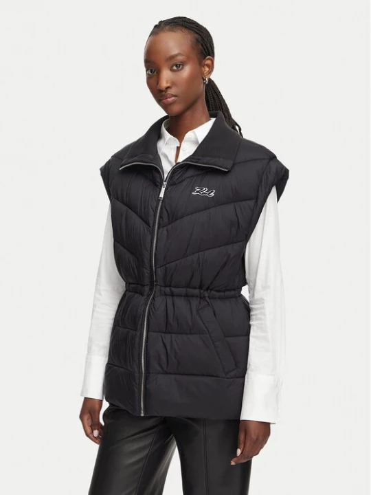 Obrázek produktu KARL LAGERFELD Sportovní vesta B3W15033 Černá Regular Fit