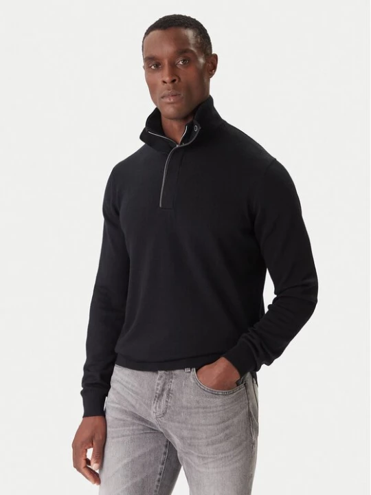 Obrázek produktu KARL LAGERFELD Svetr 655005 554399 Černá Slim Fit