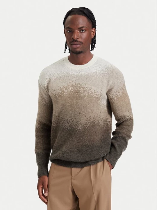 Obrázek produktu KARL LAGERFELD Svetr 655025 564307 Světle hnědá Regular Fit