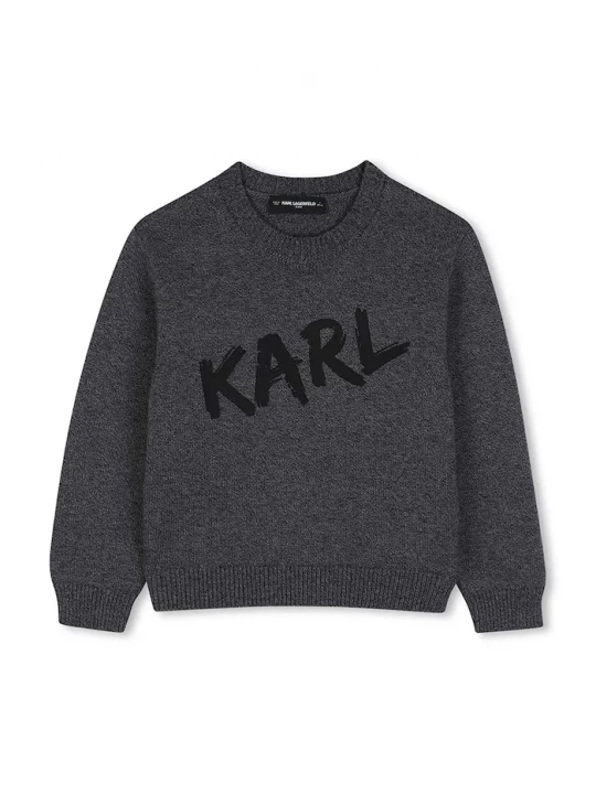 Obrázek produktu Karl Lagerfeld svetr dětský s příměsí vlny