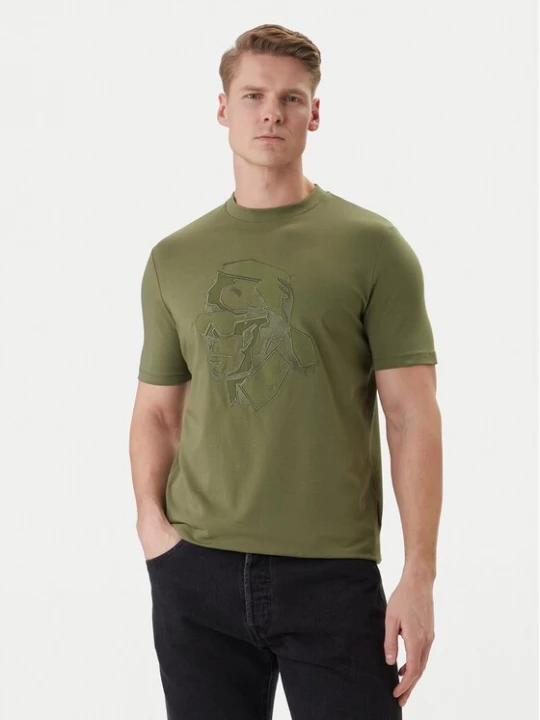 Obrázek produktu KARL LAGERFELD T-Shirt 755036 562221 Zelená Loose Fit