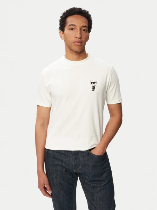 Obrázek produktu KARL LAGERFELD T-Shirt 755048 563235 Bílá Regular Fit
