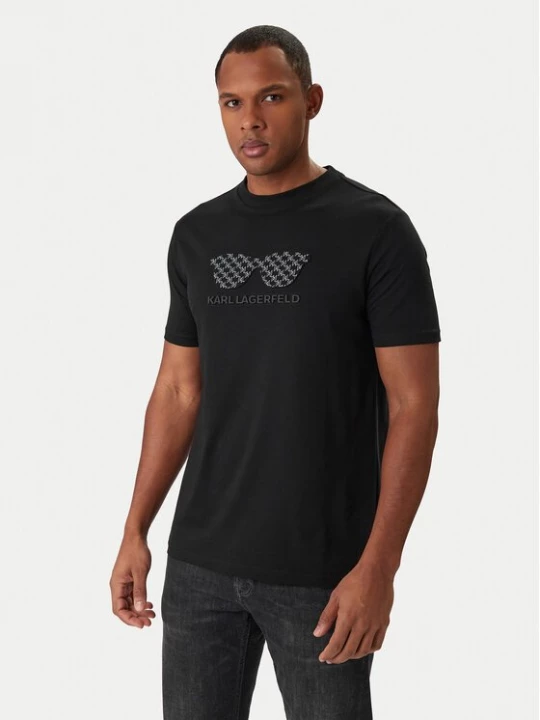 Obrázek produktu KARL LAGERFELD T-Shirt 755070 561252 Černá Regular Fit