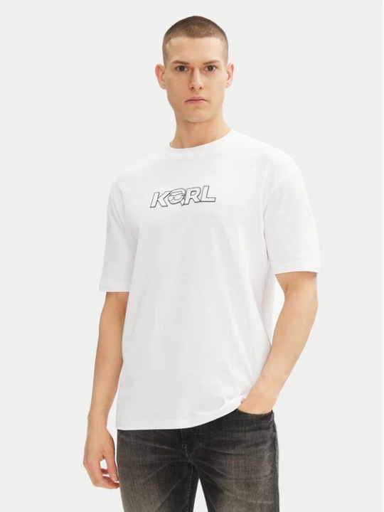 Obrázek produktu KARL LAGERFELD T-Shirt 755156 552235 Bílá Regular Fit