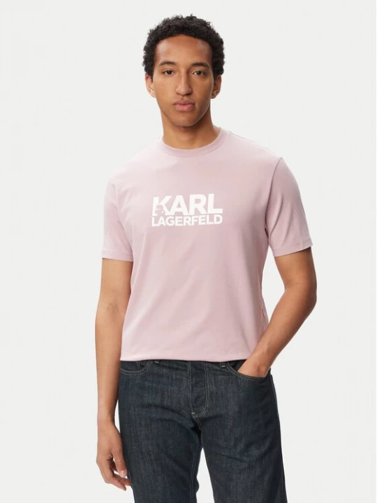 Obrázek produktu KARL LAGERFELD T-Shirt 755780 563235 Růžová Regular Fit