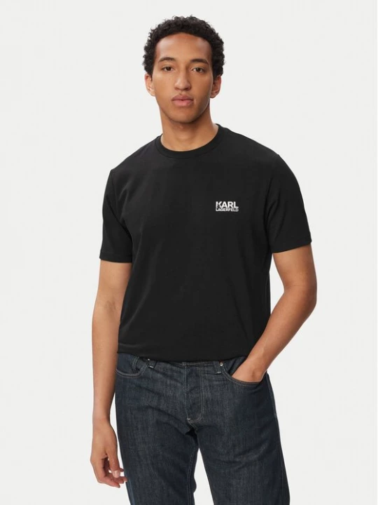 Obrázek produktu KARL LAGERFELD T-Shirt 755781 563235 Černá Regular Fit