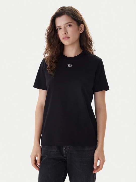 Obrázek produktu KARL LAGERFELD T-Shirt B1W17091 Černá Regular Fit