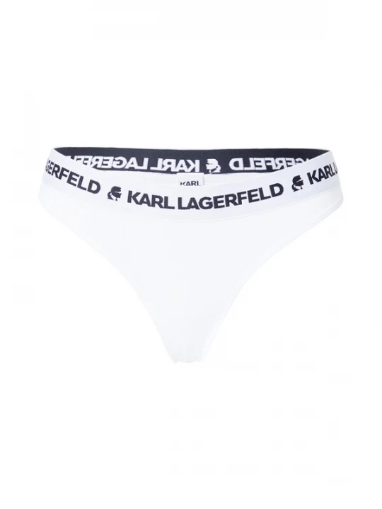 Obrázek produktu Karl Lagerfeld Tanga černá / bílá