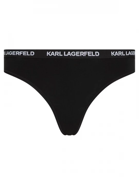 Obrázek produktu Karl Lagerfeld Tanga černá / offwhite