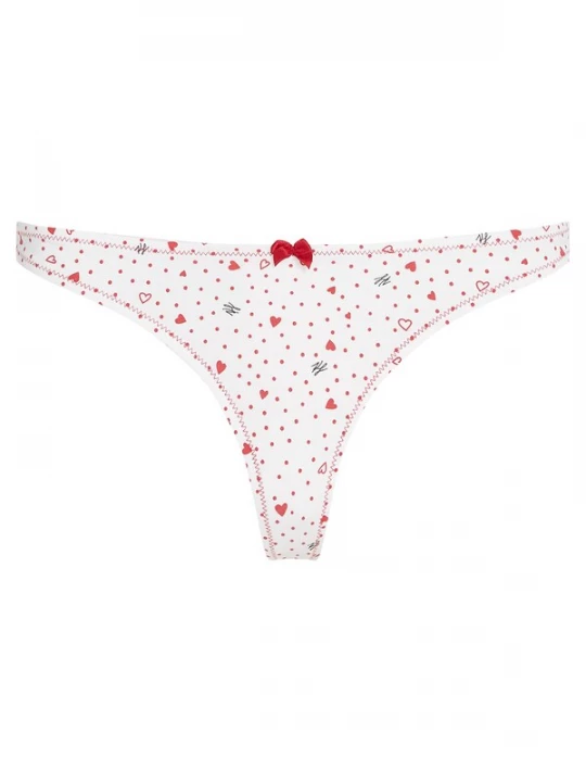 Obrázek produktu Karl Lagerfeld Tanga červená / černá / bílá