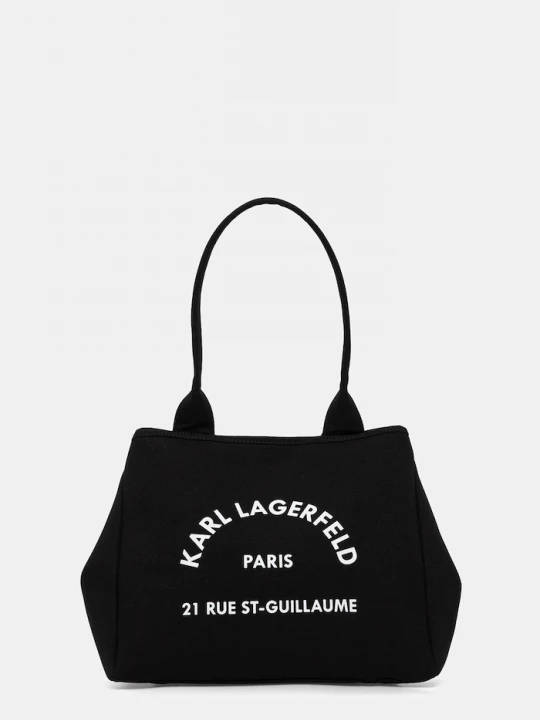 Obrázek produktu Karl Lagerfeld taška dámská bavlněná K/RSG černá
