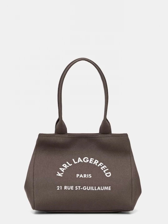 Obrázek produktu Karl Lagerfeld taška dámská bavlněná K/RSG hnědá