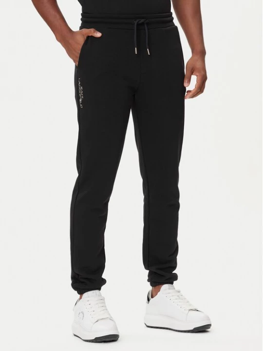 Obrázek produktu KARL LAGERFELD Teplákové kalhoty 705062 554942 Černá Regular Fit