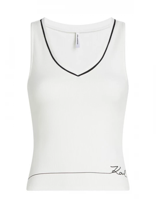 Obrázek produktu Karl Lagerfeld Top černá / bílá