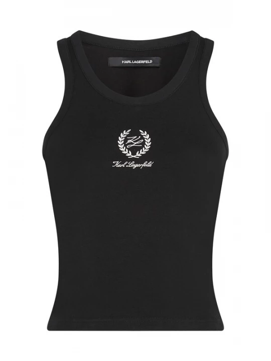 Obrázek produktu Karl Lagerfeld Top 'Hotel' černá / bílá