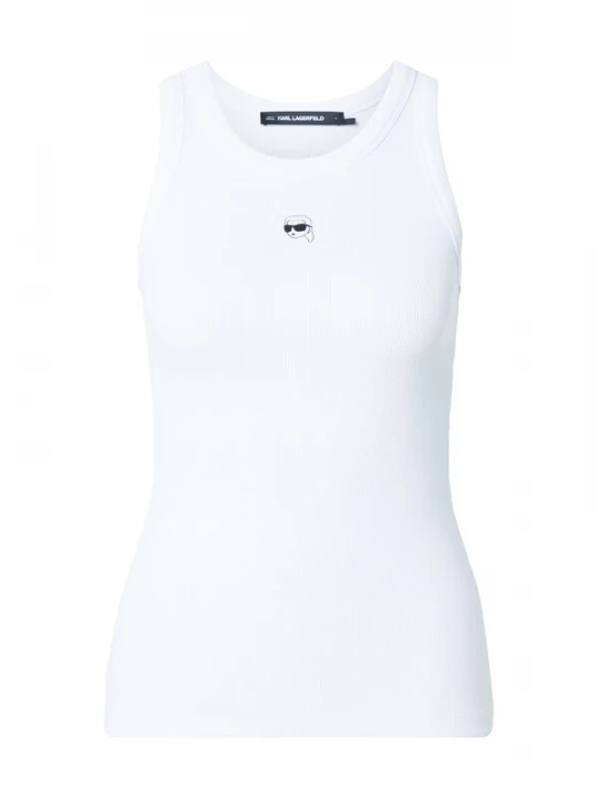 Obrázek produktu Karl Lagerfeld Top 'Ikon' béžová / černá / bílá