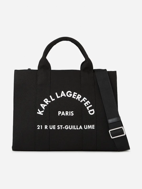 Obrázek produktu Karl Lagerfeld tote taška dámská bavlněná K/RSG černá