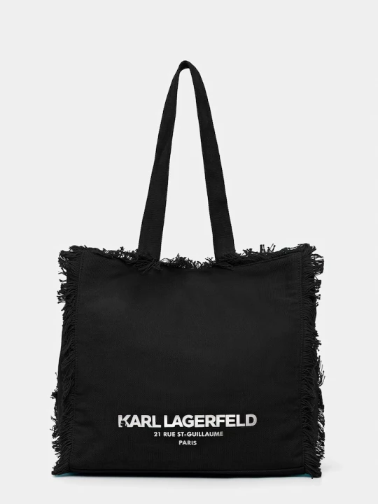 Obrázek produktu Karl Lagerfeld tote taška dámská bavlněná K/RSG černá