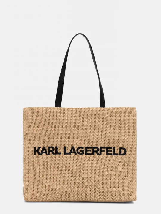 Obrázek produktu Karl Lagerfeld tote taška dámská pletená K / ESSENTIAL béžová