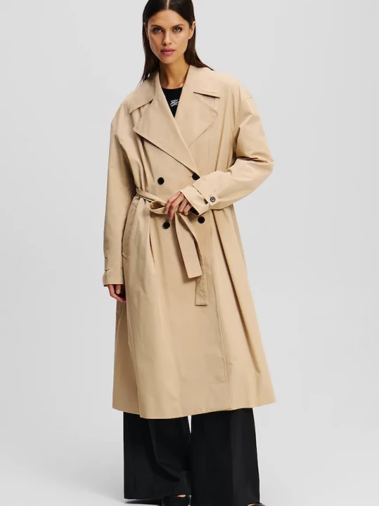 Obrázek produktu Karl Lagerfeld Trench kabát Karl Lagerfeld béžová