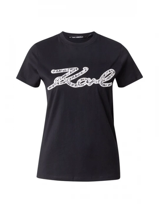 Obrázek produktu Karl Lagerfeld Tričko černá / bílá