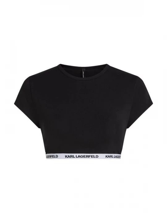 Obrázek produktu Karl Lagerfeld Tričko černá / offwhite