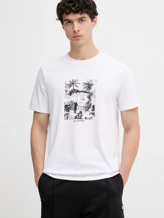 Obrázek produktu Karl Lagerfeld tričko pánské bavlněné
