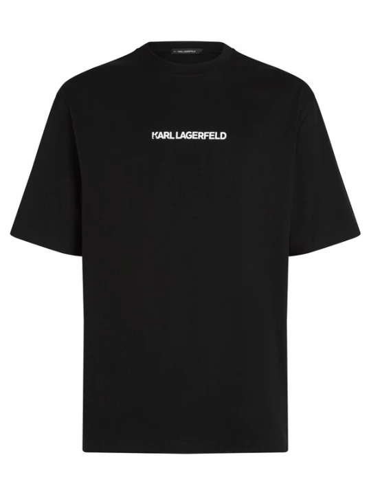 Obrázek produktu Karl Lagerfeld Tričko 'Portrait' černá / bílá