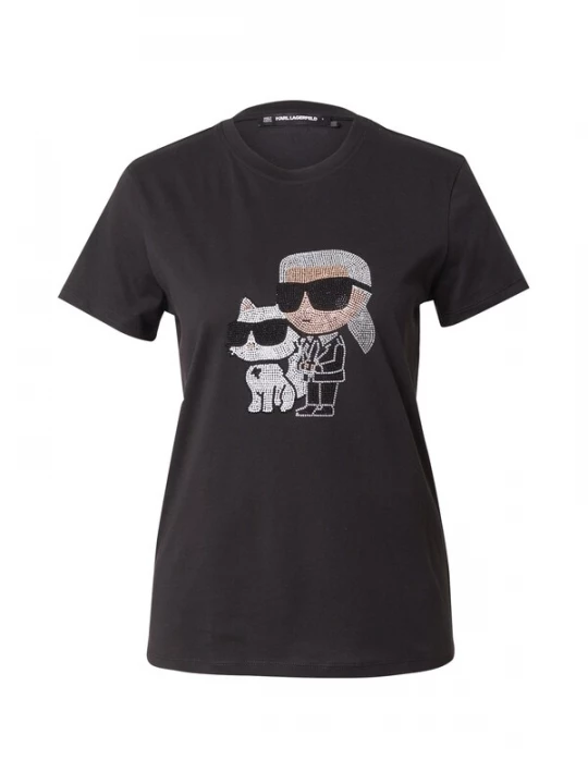 Obrázek produktu Karl Lagerfeld Tričko  zlatá / černá / bílá