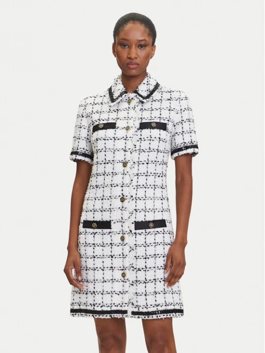 Obrázek produktu KARL LAGERFELD Úpletové šaty A3W13031 Écru Regular Fit