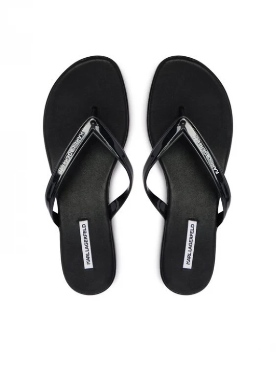 Obrázek produktu KARL LAGERFELD Žabky Jelly Heel KL83006 Černá