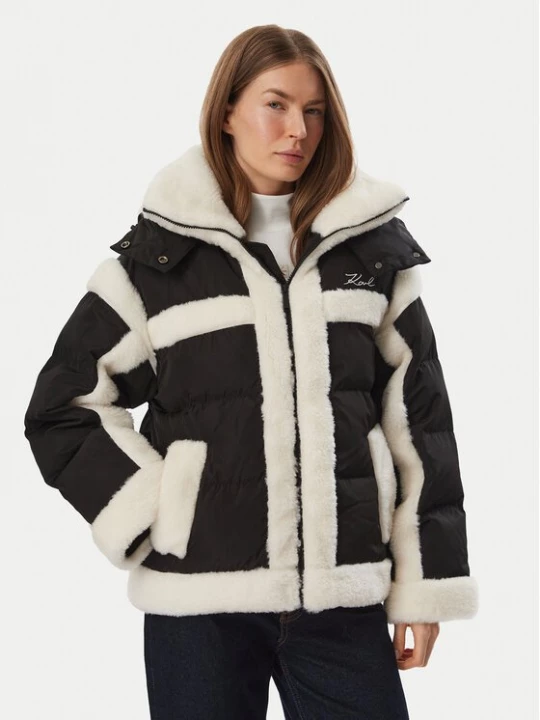 Obrázek produktu KARL LAGERFELD Zimní bunda B4W15004 Černá Regular Fit
