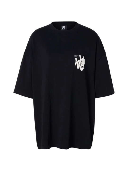 Obrázek produktu Karo Kauer Oversized tričko černá / bílá