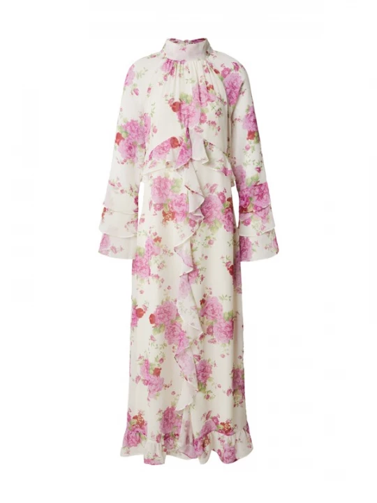 Obrázek produktu KAVAZI Šaty 'Romantic chiffon dress' růžová / bílá