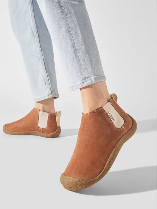 Obrázek produktu Keen Kotníková obuv s elastickým prvkem Mosey Chelsea Leather 1026826 Hnědá