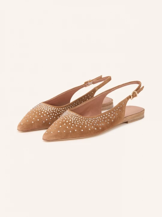 Obrázek produktu Kennel & Schmenger Slingballerinas Nika S Ozdobnými Kameny hnědá