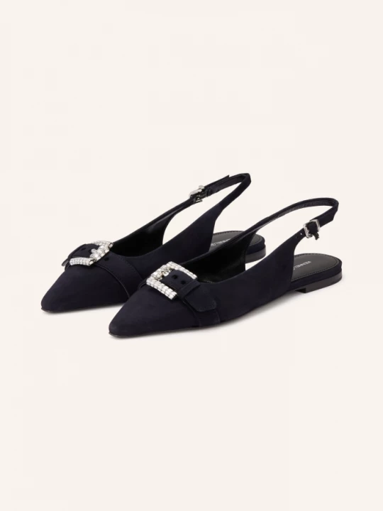 Obrázek produktu Kennel & Schmenger Slingballerinas Nika S Ozdobnými Kameny tmavě modrá / stříbrná