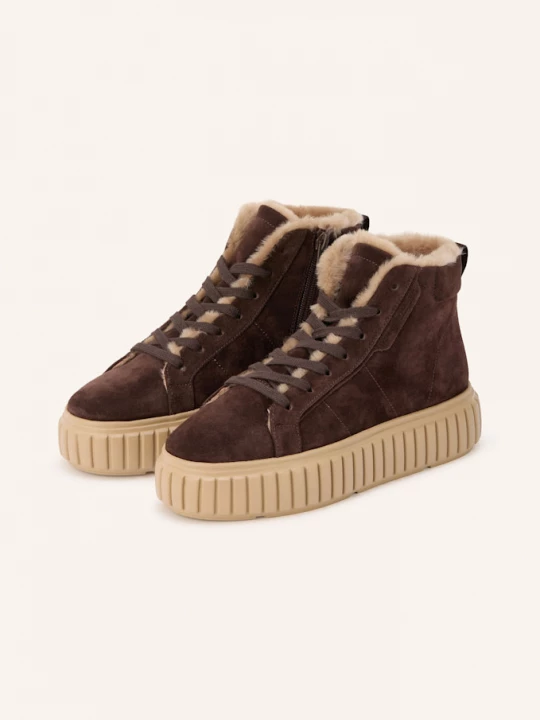 Obrázek produktu Kennel & Schmenger Vysoké Sneakersy Zap tmavě hnědá