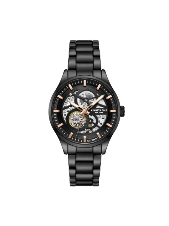 Obrázek produktu Kenneth Cole Analogové hodinky 'Automatic watch Automatic Steel Round' černá