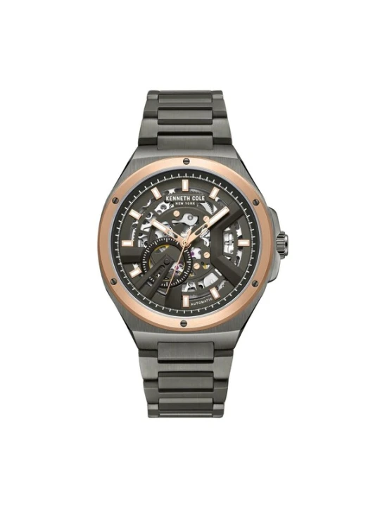 Obrázek produktu Kenneth Cole Analogové hodinky 'Automatic watch Automatic Steel Round' tmavě šedá