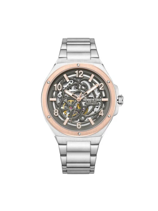 Obrázek produktu Kenneth Cole Analogové hodinky 'Automatic watch Automatic Steel Round' tmavě šedá