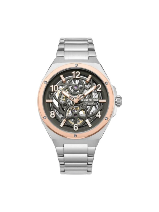 Obrázek produktu Kenneth Cole Analogové hodinky 'Automatic watch Automatic Steel Round' tmavě šedá