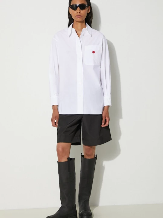 Obrázek produktu Kenzo Bavlněná košile Kenzo Boke Flower Oversized Shirt