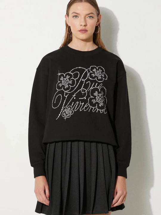 Obrázek produktu Kenzo Bavlněná mikina Constellation Emb Classic černá