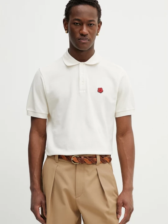 Obrázek produktu Kenzo Bavlněné polo tričko Kenzo béžová